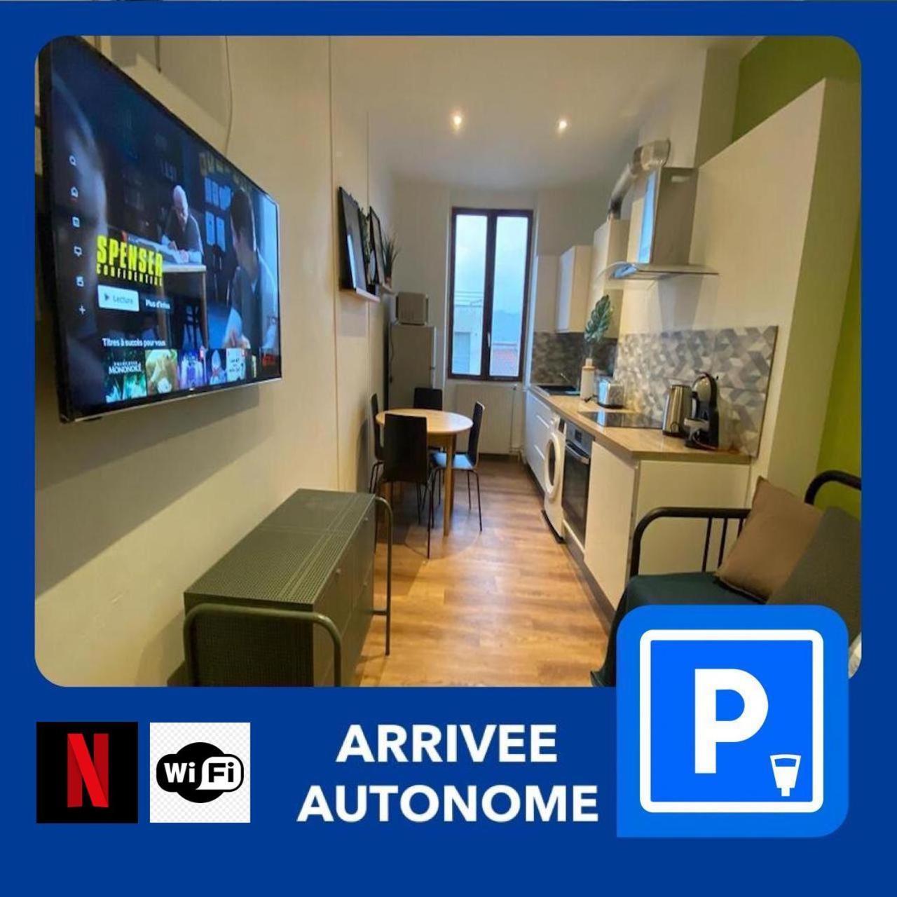 Апартаменти 012 Chic & Cosy F2 34M2 Hypercentre Wifi Smart Tv Netflix Сент-Етьєн Екстер'єр фото